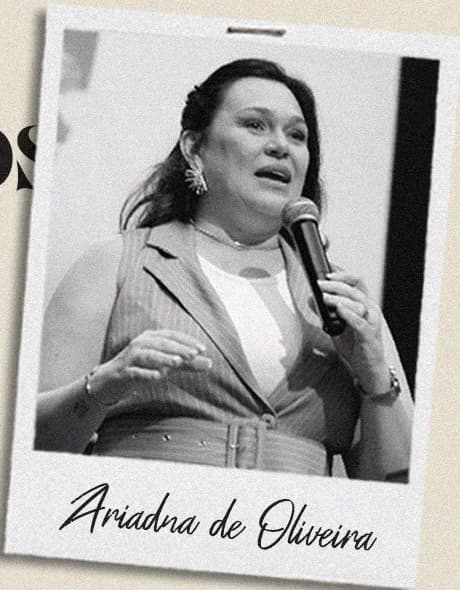 Polaroid de Ariadna de Oliveira